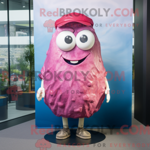Magenta Oyster maskot...
