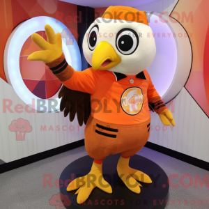 Postava maskota Orange...