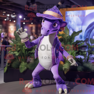 Lavender Parasaurolophus...