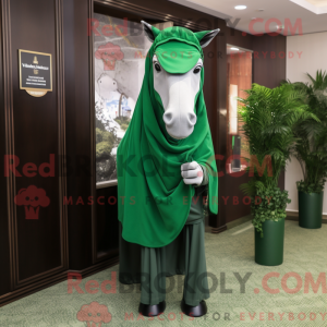 Forest Green Horse mascot...