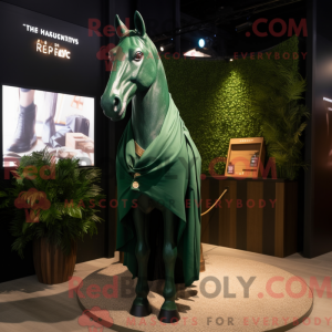Forest Green Horse mascot...