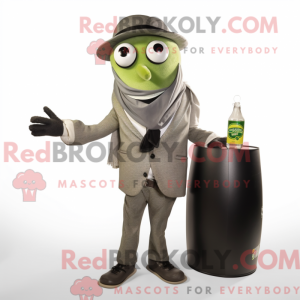 Olive Soda Can maskot...