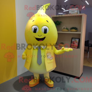 Lemon Yellow Ceviche mascot...