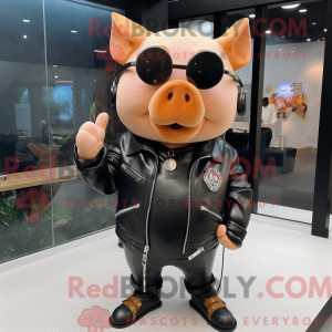 Personaggio mascotte Peach...