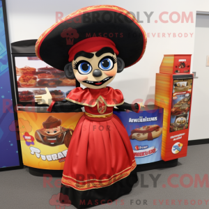 Fajitas maskotdraktfigur...