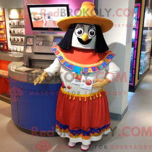 Fajitas mascottekostuum...