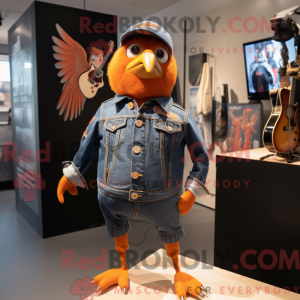 Maskotkostymefigura Orange...