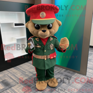 Red Green Beret mascot...
