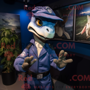 Navy Dimorphodon mascot...