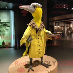 Citrongul spætte maskot...