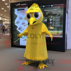 Disfraz de mascota pájaro...