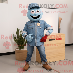 Disfraz de mascota de Rust...
