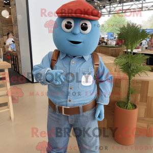 Personnage mascotte de Rust...