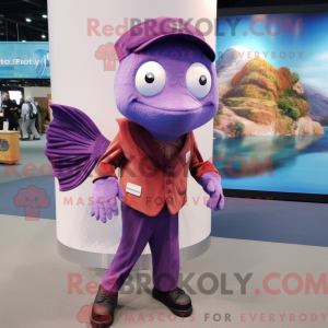 Lilla Betta Fish maskot...