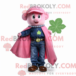 Pink Four Leaf Clover...