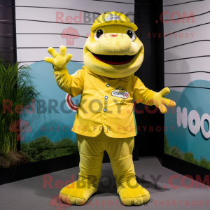 Gele krokodil...