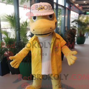 Gele krokodil...