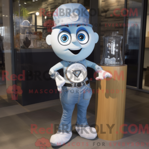 White Hourglass mascot...