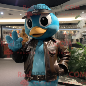 Turquoise Dove mascot...