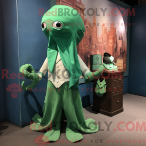 Costume mascotte de Kraken...