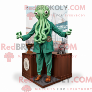 Costume mascotte de Kraken...