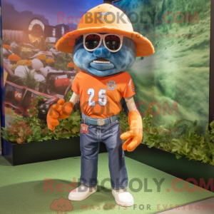 Orange American Football...