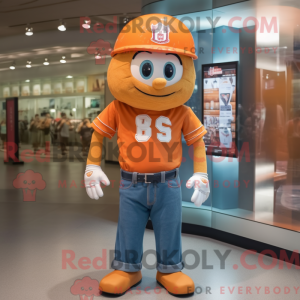 Orangefarbener American...