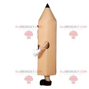 Reuze potloodmascotte. Mascotte van de pen - Redbrokoly.com