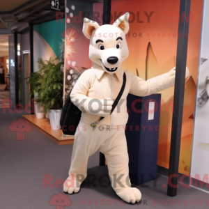 Costume mascotte de Dingo...