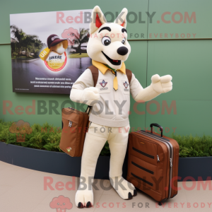 Costume mascotte de Dingo...