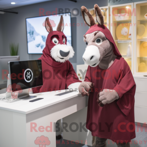 Postava maskota Maroon...