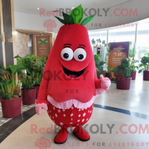 Jordbær maskot kostume...