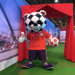 Postava maskota Red Soccer...
