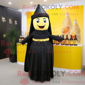 Black Bottle Of Mustard...