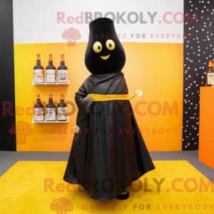 Black Bottle Of Mustard...