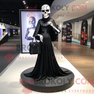 Postava maskota Black Skull...