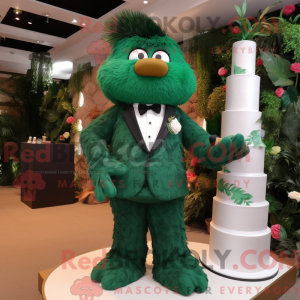Forest Green Wedding Cake...