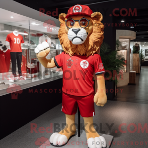 Red Lion-maskotdraktfigur...