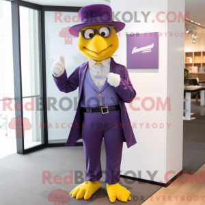 Maskottchenkostüm Purple...