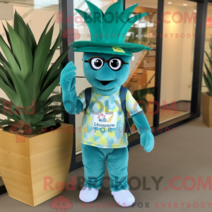 Teal Pineapple...