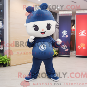 Navy Dim Sum mascot costume...