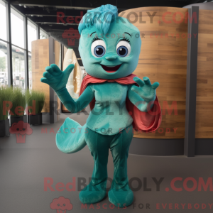 Postava maskota Teal...