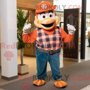 Disfraz de mascota Orange...