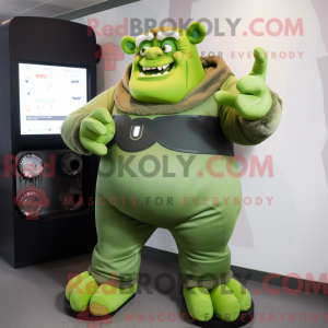 Máscara Grønn Ogre com...