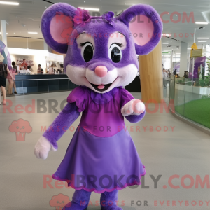 Postava maskota Purple...