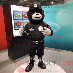 Personaggio mascotte guanto...
