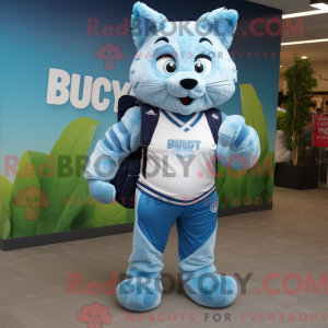 Sky Blue Lynx maskot...
