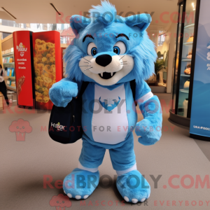 Disfraz de mascota Sky Blue...
