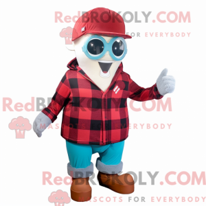 Red Ice-mascottekostuum...