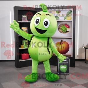 Limegrönt...